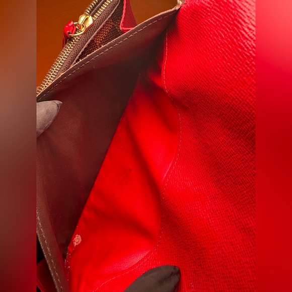 Louis Vuitton — Damier Ebene Emilie Wallet ❣️ AUTHENTIC/EUC✨ - Picture 7 of 16
